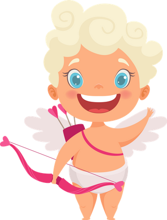 Bébé Cupidon  Illustration