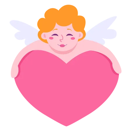 Cupidon pour la Saint-Valentin  Illustration