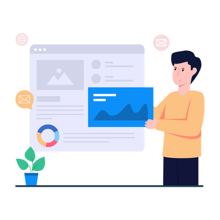 Curación de contenidos digitales  Ilustración