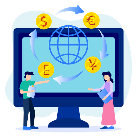 Currency Conversion  Illustration