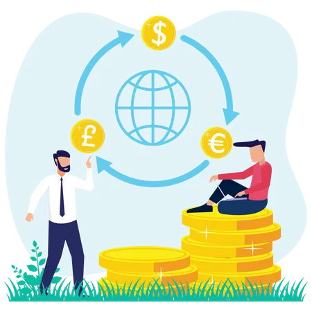 Currency Conversion  Illustration