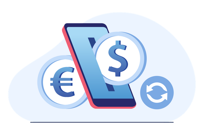 Currency Conversion  Illustration