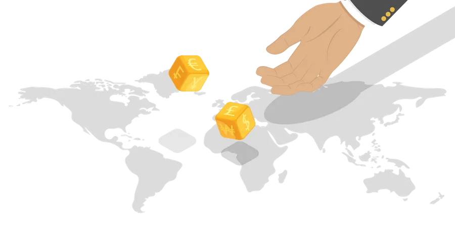 Currency Exchange  Illustration