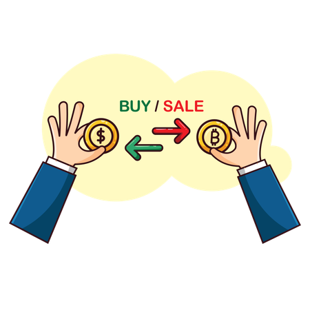 Currency Exchange  Illustration