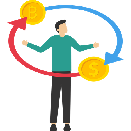 Currency exchange  Illustration