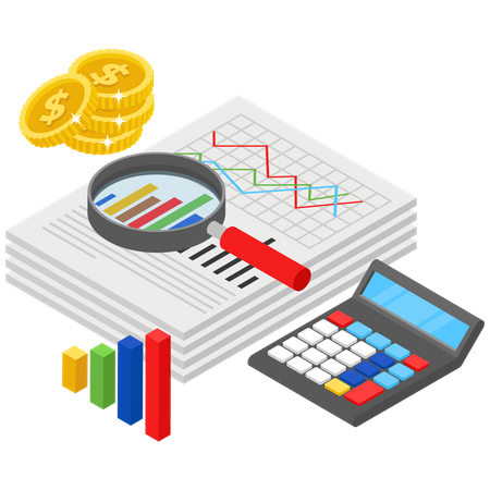 Currency Rate Analytics  Illustration