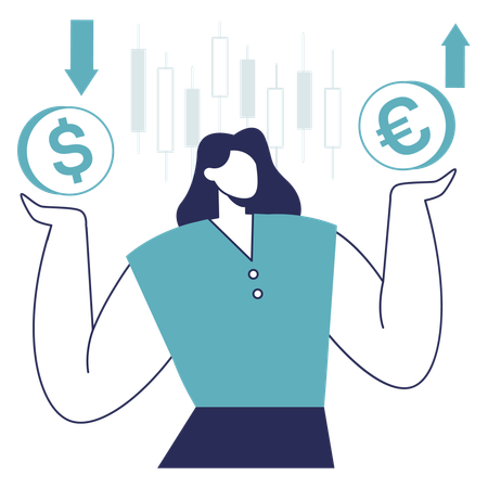 Currency Rate  Illustration