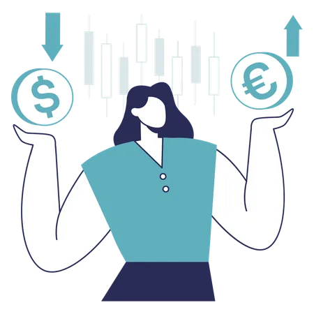 Currency Rate  Illustration