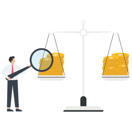 Currency trade financial leverage  Illustration