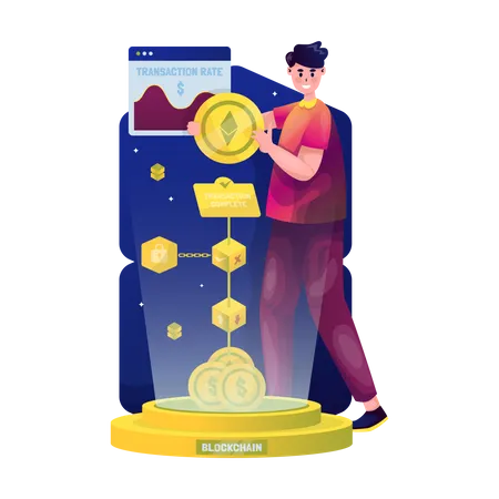 Currency Transaction Rate  Illustration