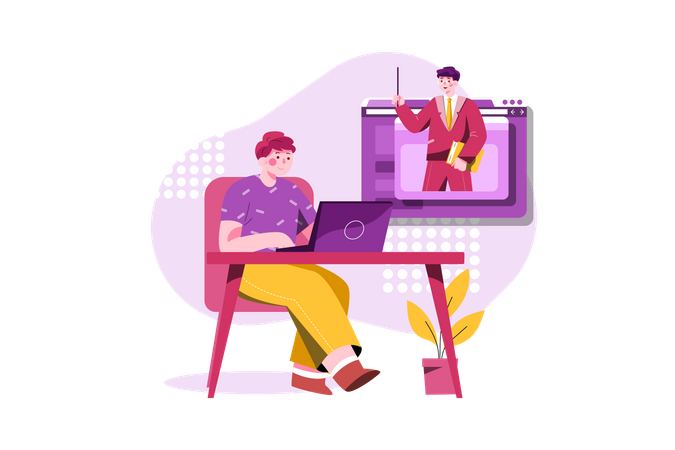 Curso por Internet  Ilustración