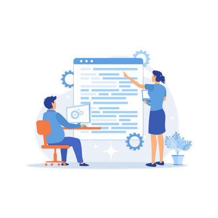 Cursos de informática  Ilustração