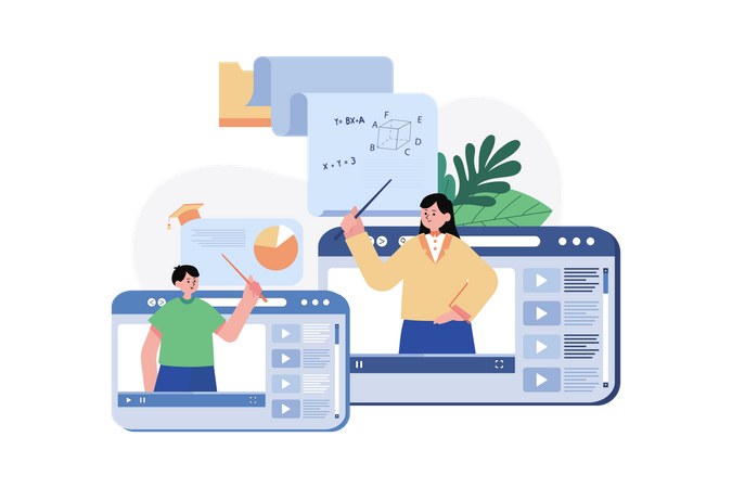Cursos online  Ilustración