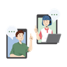 illustrations for customer care agent