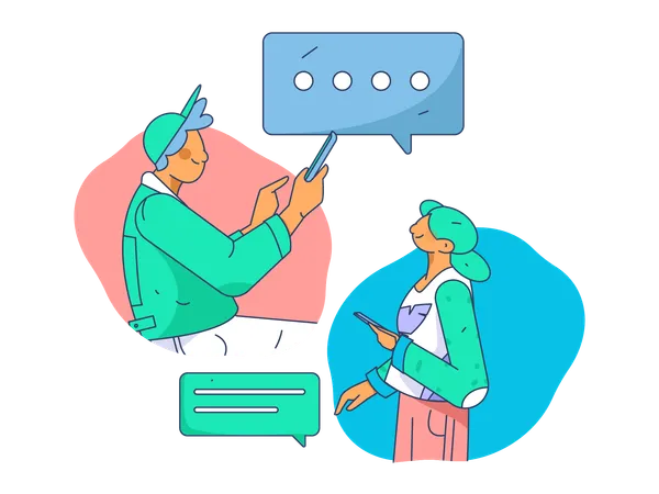 Customer Care Service  Illustration