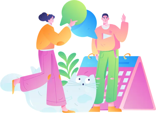 Customer Care Service  Illustration