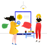 client communication illustration