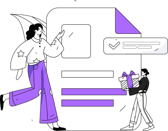 Customer Data Collection  Illustration