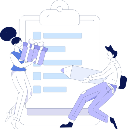 Customer Data Collection  Illustration