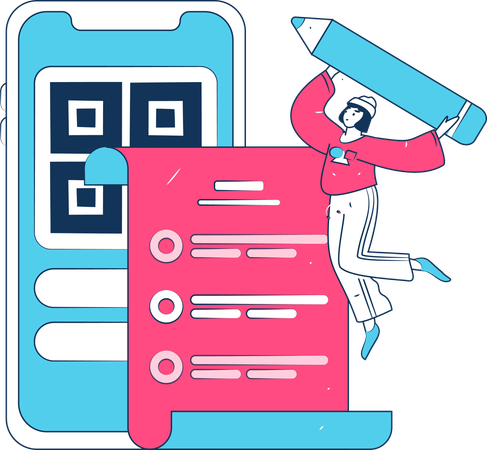 Customer Data Collection  Illustration