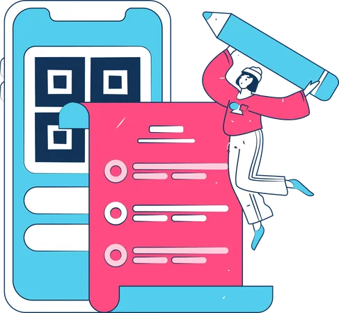 Customer Data Collection  Illustration