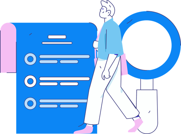 Customer Data Collection  Illustration