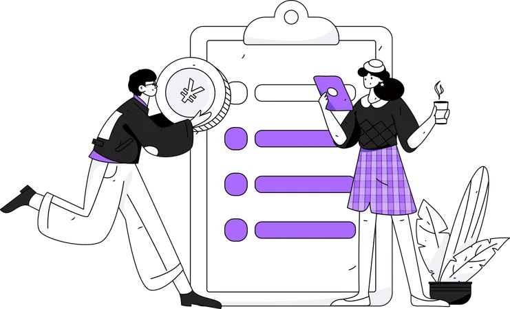 Customer Data Collection  Illustration