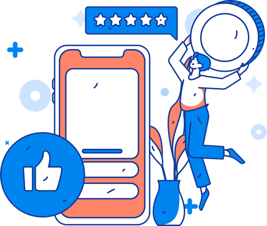 Customer Engagement  Illustration