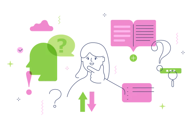 Customer FAQ  Illustration