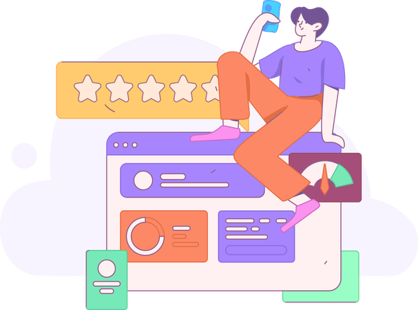 Customer feedback analysis  Illustration