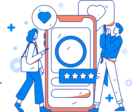 Customer Feedback Collection  Illustration