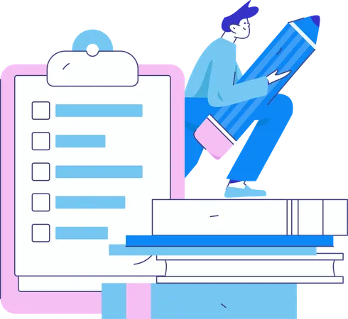 Customer Feedback Form  Illustration