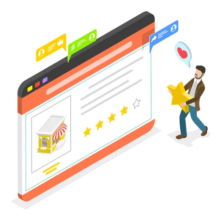 Customer Feedback  Illustration