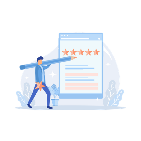 Customer feedback  Illustration