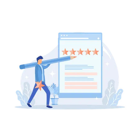 Customer feedback  Illustration