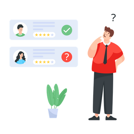 Customer feedback  Illustration