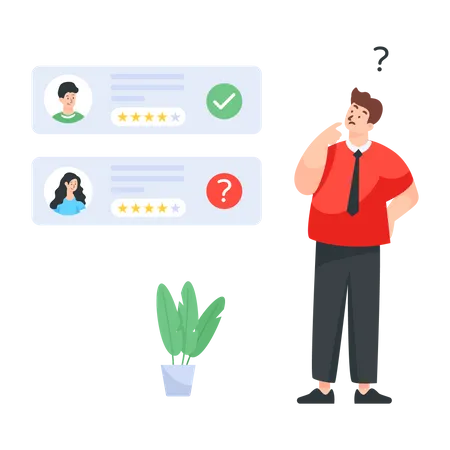 Customer feedback  Illustration