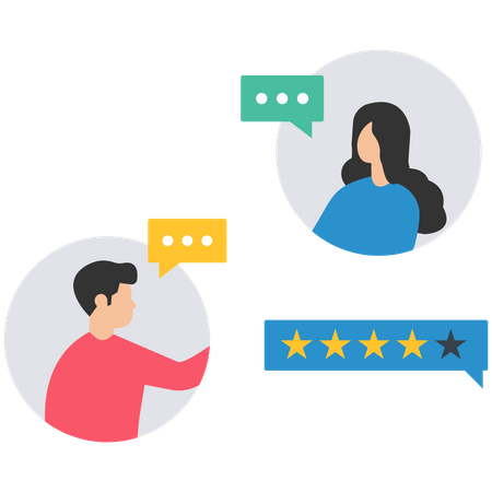 Customer feedback  Illustration