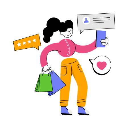 Customer Feedback  Illustration