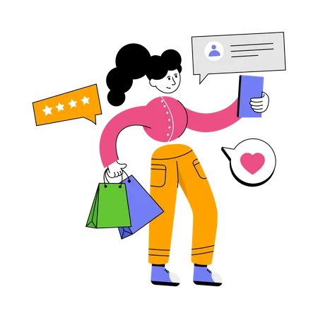 Customer Feedback  Illustration