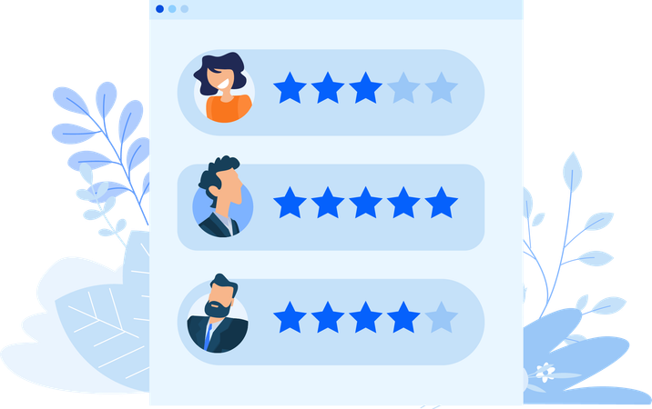 Customer feedback  Illustration