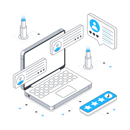 Customer Feedback  Illustration