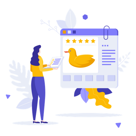 Customer feedback  Illustration