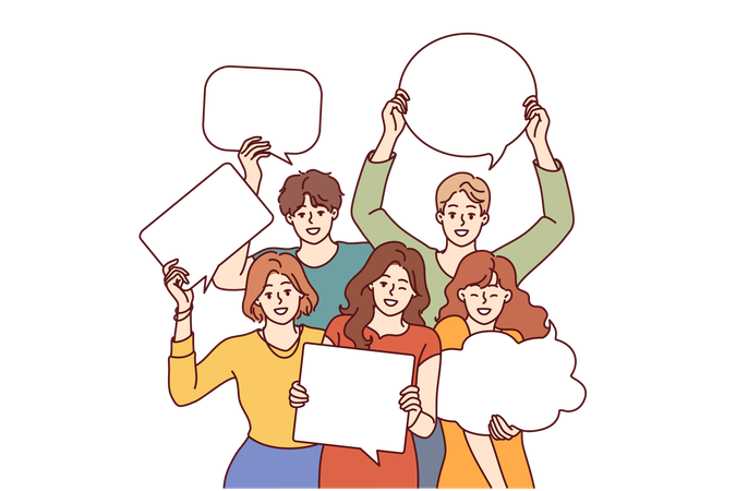Customer feedback  イラスト