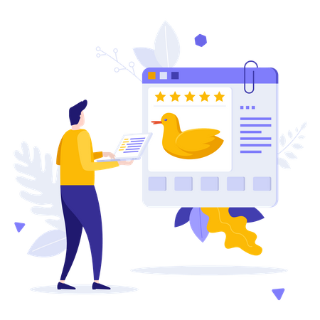 Customer feedback  Illustration