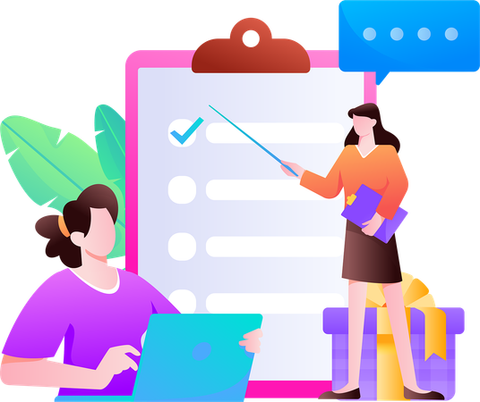 Customer Feedback System  Illustration