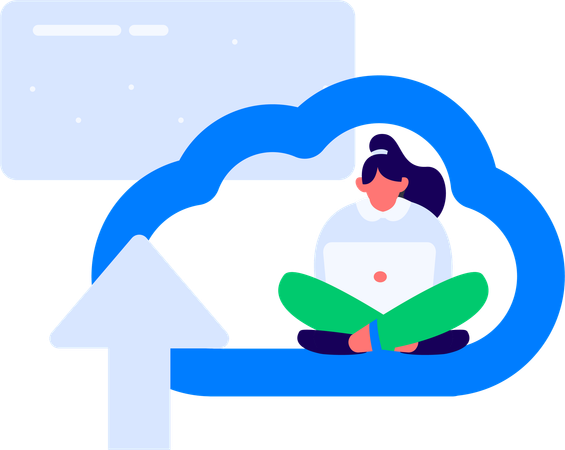 Customer giving product rating  Illustration