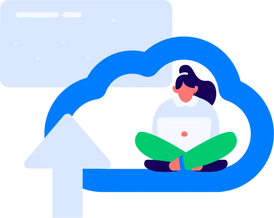 Customer giving product rating  Illustration