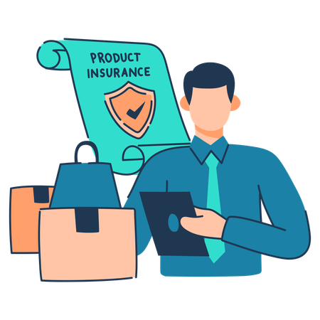 Customer have product insurance  Illustration