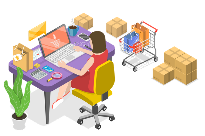 Customer Journey Map  Illustration